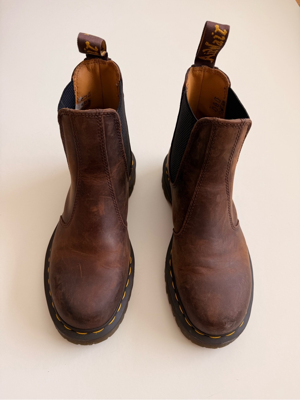 Dr Martens 2976 Bex Crazy Horse Chelsea Boots - Picture 2 of 9